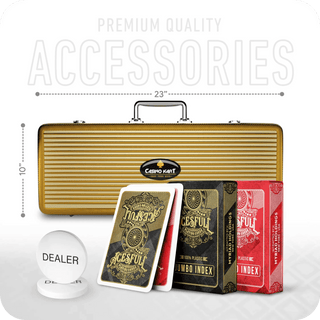 KEM Poker Chipset - MC, 300/500 Pcs, Clay, 40mm, 14g - Casinokart US