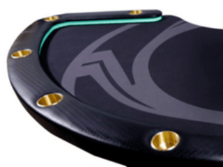 Black Bean Poker Table