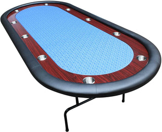Folding Texas Holdem Poker Table - Casinokart US