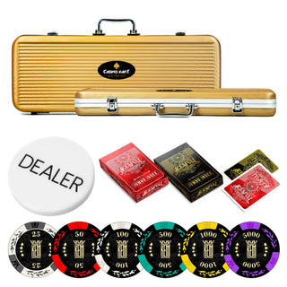 KEM Poker Chipset - MC, 300/500 Pcs, Clay, 40mm, 14g - Casinokart US