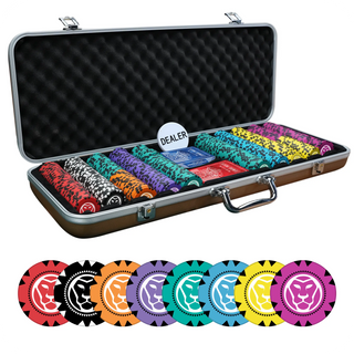 Panther Poker Chipset - Clay, GR, 40mm, 14g Casinokart US