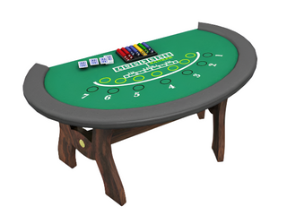 Basic Baccarat Table Casinokart US