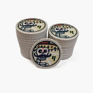 Ceramic Custom Poker Chips - 40mm, 10g Casinokart US