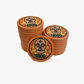 Ceramic Custom Poker Chips - 40mm, 10g Casinokart US