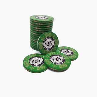 Ceramic Custom Poker Chips - 45mm, 14g Casinokart US