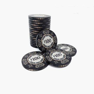 Ceramic Custom Poker Chips - 45mm, 14g Casinokart US