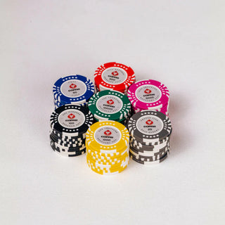 Copag Poker Chipset - Clay, 40mm, 14g Casinokart US