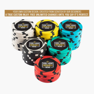 EPT Custom Poker Chips - Clay, 40mm, 14g Casinokart US