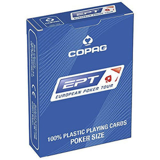 Copag EPT Playing Cards - Red/Blue, Set of 10 Decks Casinokart US