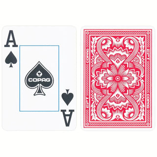 Copag EPT Playing Cards - Red/Blue, Set of 10 Decks Casinokart US