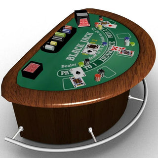 Leo Printed Blackjack Table Casinokart US