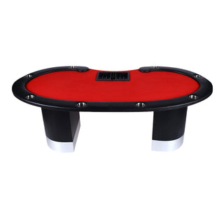 Rossa Red Poker Table Casinokart US