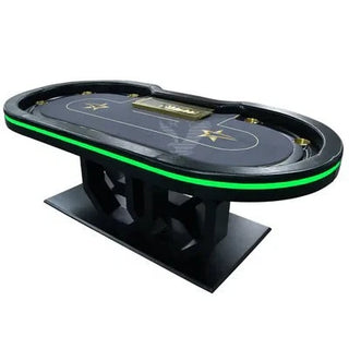 Swirl Rings Poker Table Casinokart US