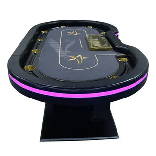 Swirl Rings Poker Table Casinokart US