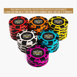 Trent Custom Poker Chips - Clay, 45mm, 16g Casinokart US