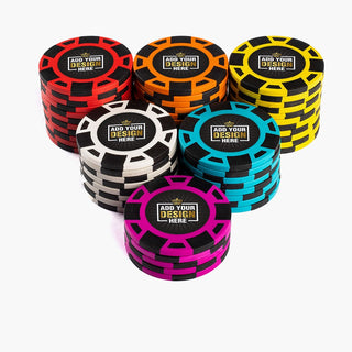 Trent Custom Poker Chips - Clay, 45mm, 16g Casinokart US